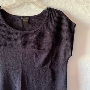 Ann Taylor pocket casual sweater size L